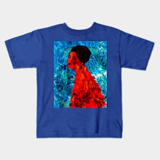 Gustav Klimt's Porträt einer Dame (Remix by SABRE) Kids T-Shirt